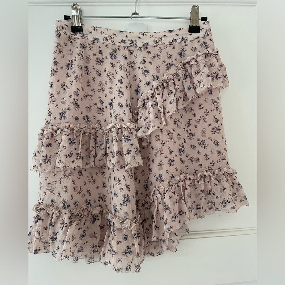Love Shack Fancy ruffle skirt size 0